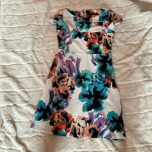 Women’s Ivanka Trump floral print midi dress
